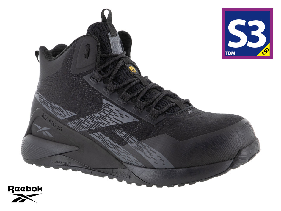[IB3484 CT] Reebok Nano X1 Adventure Black High (36)