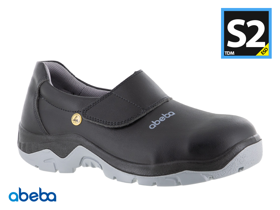 [32135 S] Abeba Slipper Black (36)