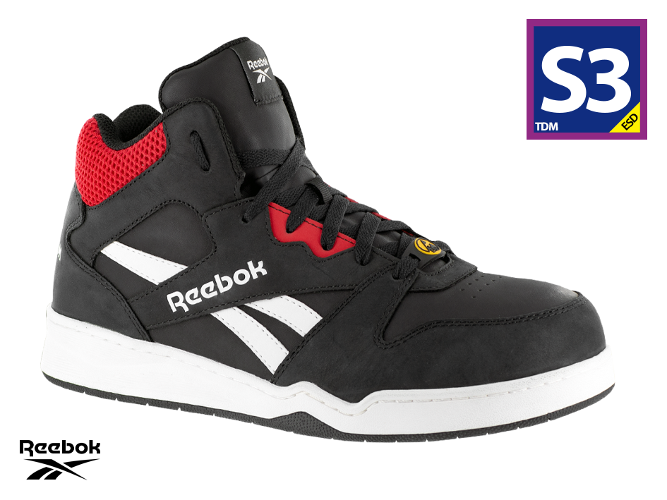 [IB4132 CT] Reebok BB4500 Black High (37)