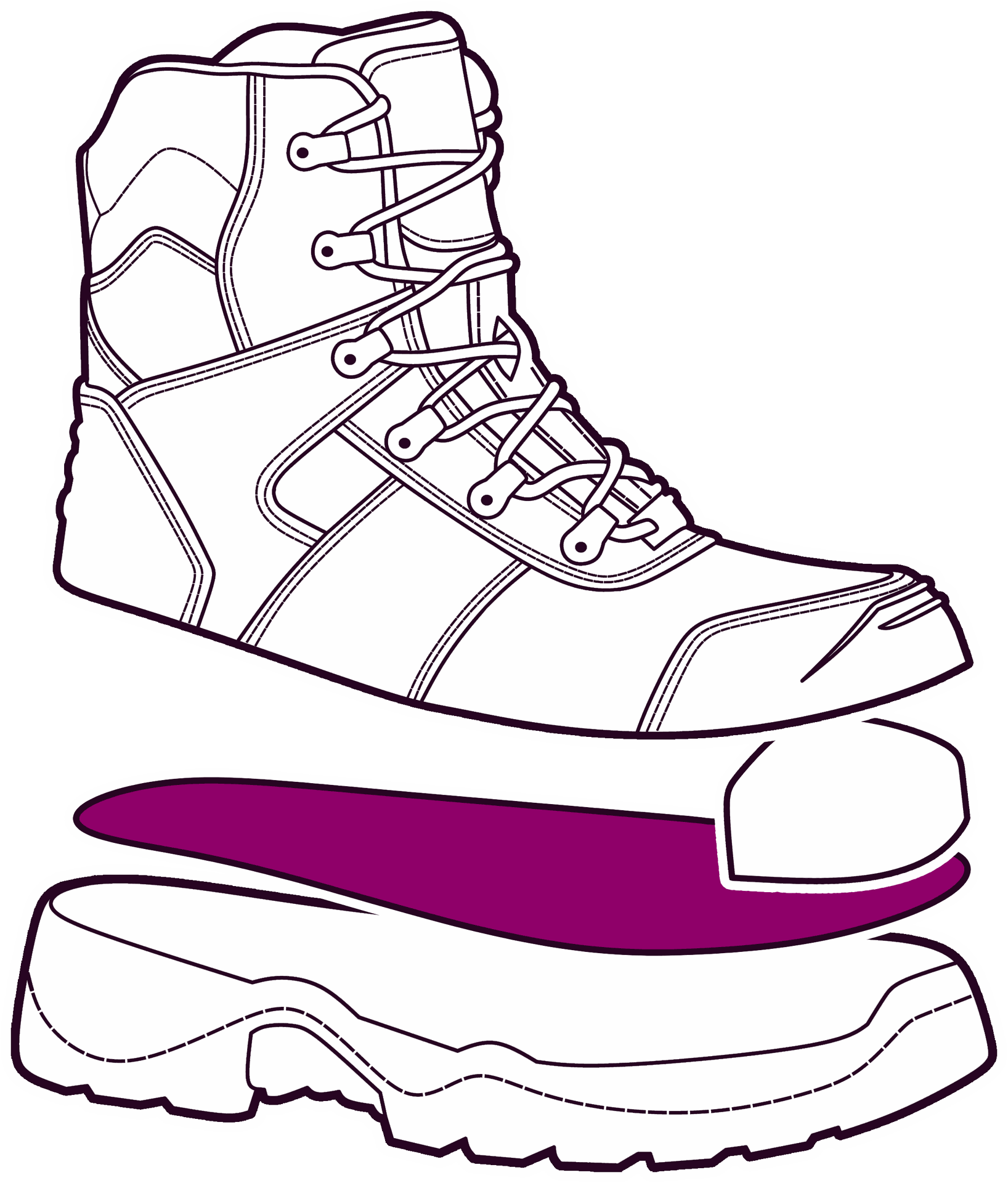 Semelle anti-perforation