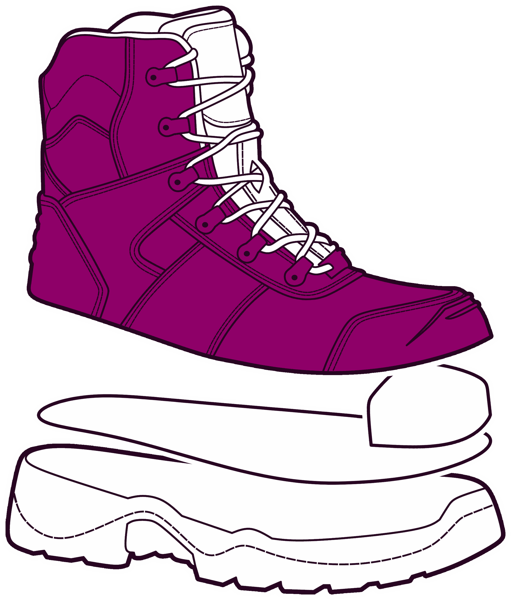 Cuir velours / Renfort en PU