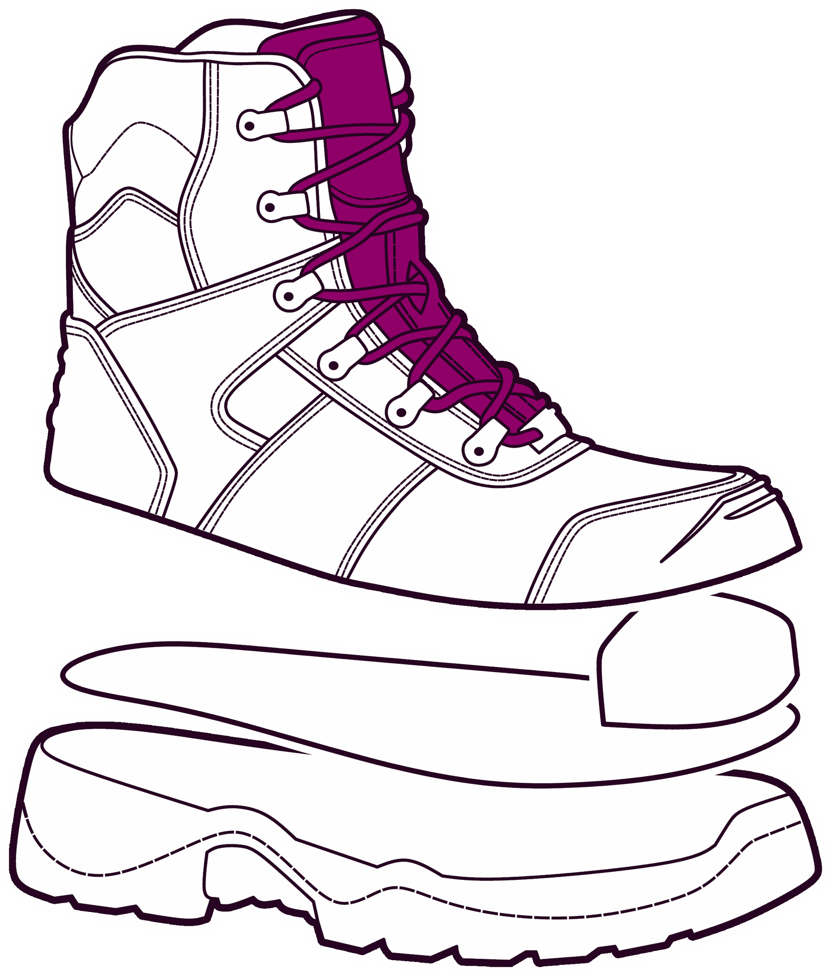 Fermée et matelassée