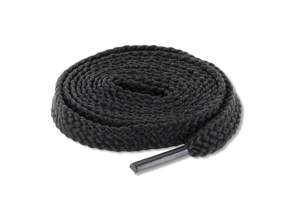 [FO-3101] Schnürsenkel schwarz  (1 Paar) (125 cm)