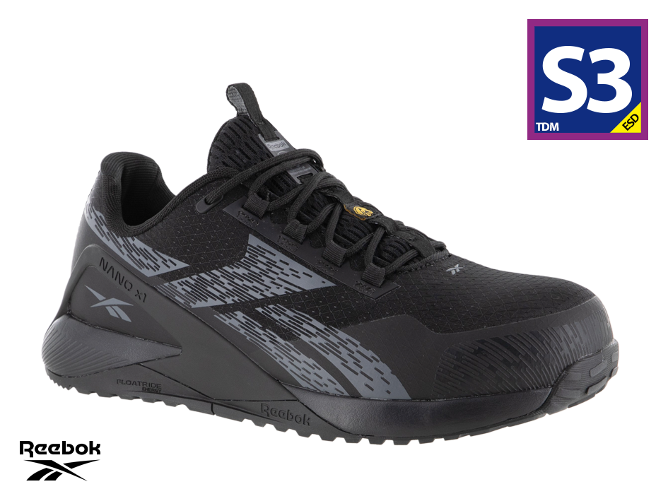 [IB3480 CT] Reebok Nano X1 Adventure Black Low (36)