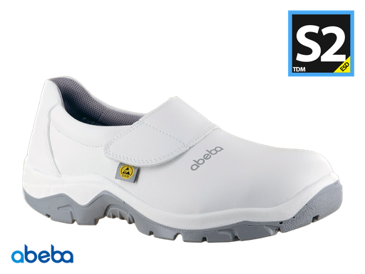 [32130 S] Abeba Slipper White