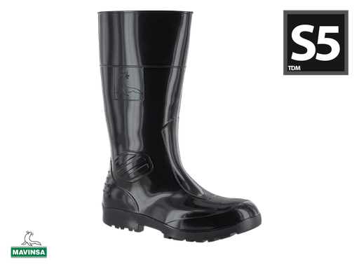 [⚠️ 5224 SM] Schwarz Stiefel S5