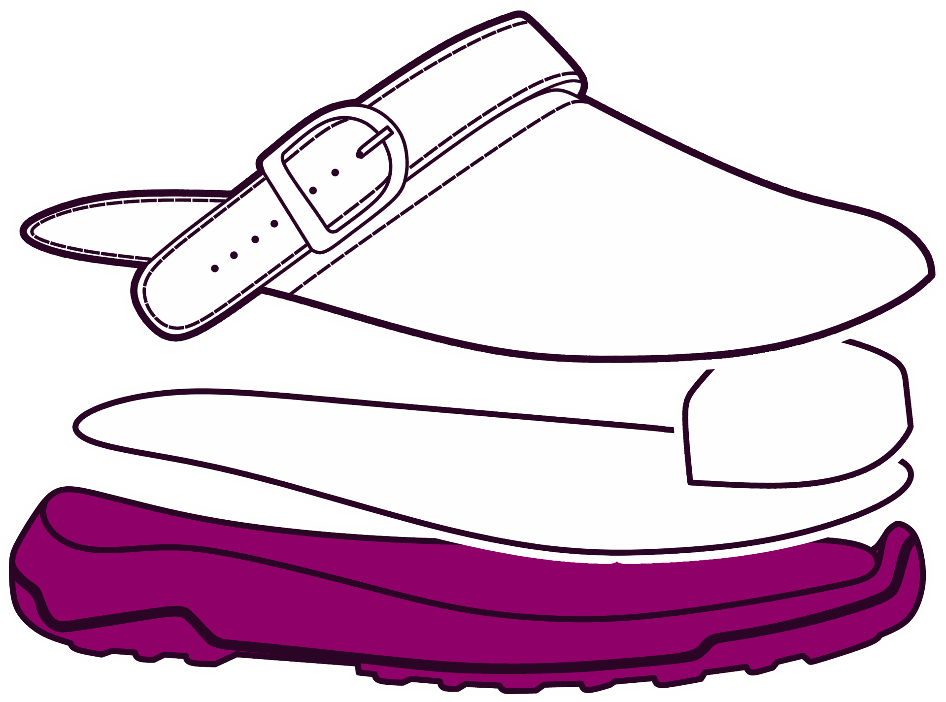 PU : antidérapante, antistatique, résistante à l’abrasion, aux huiles et à la chaleur jusqu’à 90°.